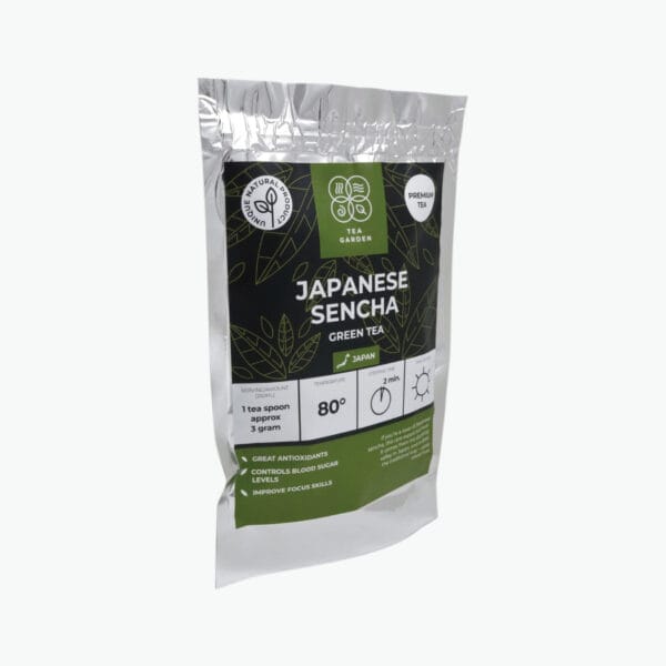 Lightly steamed with pronounced vegetal notes. Fresh, bright green tea, presented as slender, needle-shaped leaves. A refreshing gem with a brisk, lingering finish from the country of ceremony & perfection. THE LEAVES MAY BE STEEPED MULTIPLE TIMES