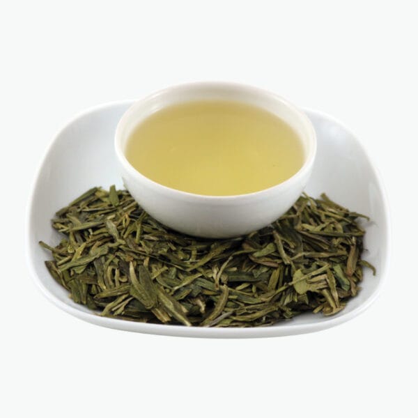 High quality Long Jing Tea (Dragon Well) is a delicate tea, which has to be picked at just the right time for the perfect tea. Generally, the earlier the Dragon Well leaves are picked the better. The very highest quality Dragon Well teas are plucked in early April, When Dragon Well is plucked, the tea workers focus on being tender and gentle with the leaves so that the quality is retained. THE LEAVES MAY BE STEEPED MULTIPLE TIMES