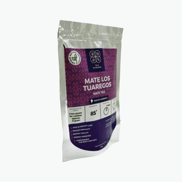 A delicious and refreshing way to boost your overall health in a number of ways. A Green maté, Nana mint, rose petals and buds, cornflower, sunflower.
