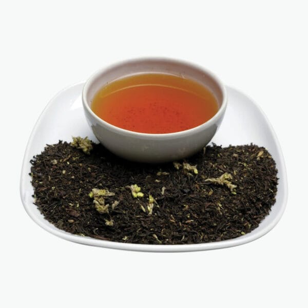 Great blend of black anise tea and Moroccan mint. Tea has a delicate natural sweet taste. We serve it with sugar in the Tea Garden, as sweetened teas are very popular in Morocco.