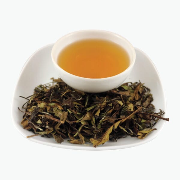 Shou Mei White Tea is produced from naturally withered upper leaf and tips, with a stronger flavour reminiscent of lighter Oolong teas. Shou Mei or ‘Eyebrow’ tea is named for the long, thin, crescent-shaped leaves used in production. This tea is a rare and hard to find. When done just right, this tea has a light aroma, and a strong, sweet taste. If steeped for too long, the tea has a bitter taste. Spoil yourself and try this special tea today.